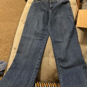 Gloria Vanderbilt Dark Blue Flare Jeans